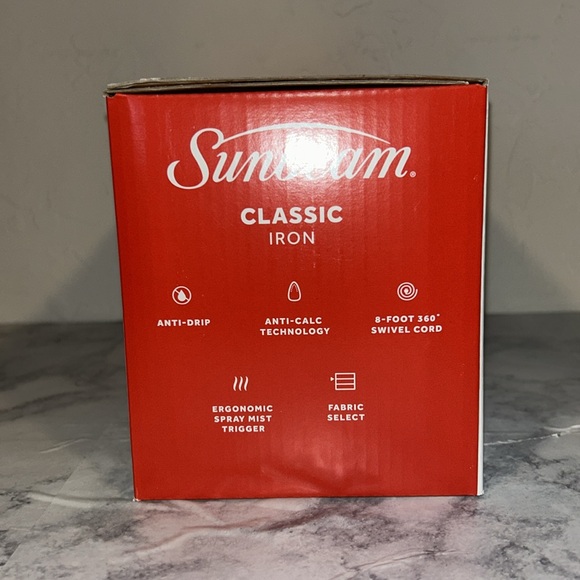 Sunbeam Classic Iron Non Stick Steam Plate 1250 Watts - Picture 6 of 8